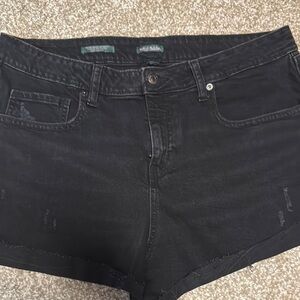 Wild Fable Black Denim Shorts